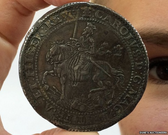 The coin had been handed down through several generations of the former owner's family